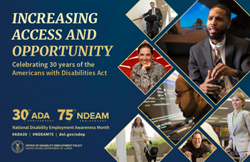 NDEAM Poster Increasing Access and Opportunity in text