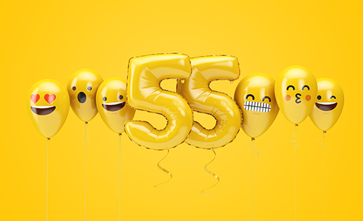 number-55-yellow-birthday-emoji-faces.png