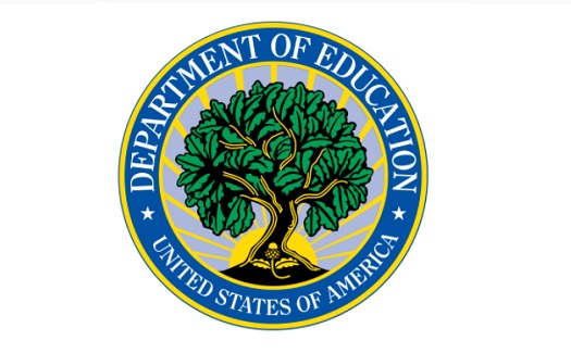 Department of Education Seal - Tree with rays of light behind it