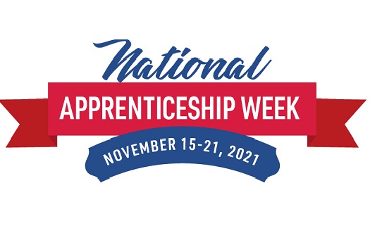 Logo for National Apprenticeship Week