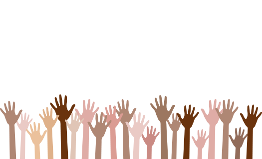 raised-hands-different-skin-color