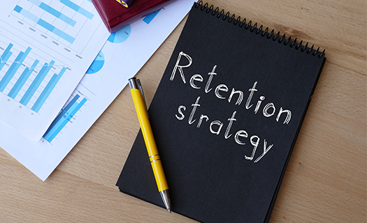 retention-strategy-shown-on-conceptual-business