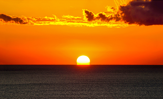 sunset-over-sea-horizon