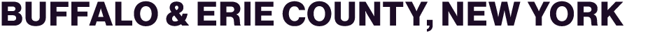 Buffalo & Erie County, New York