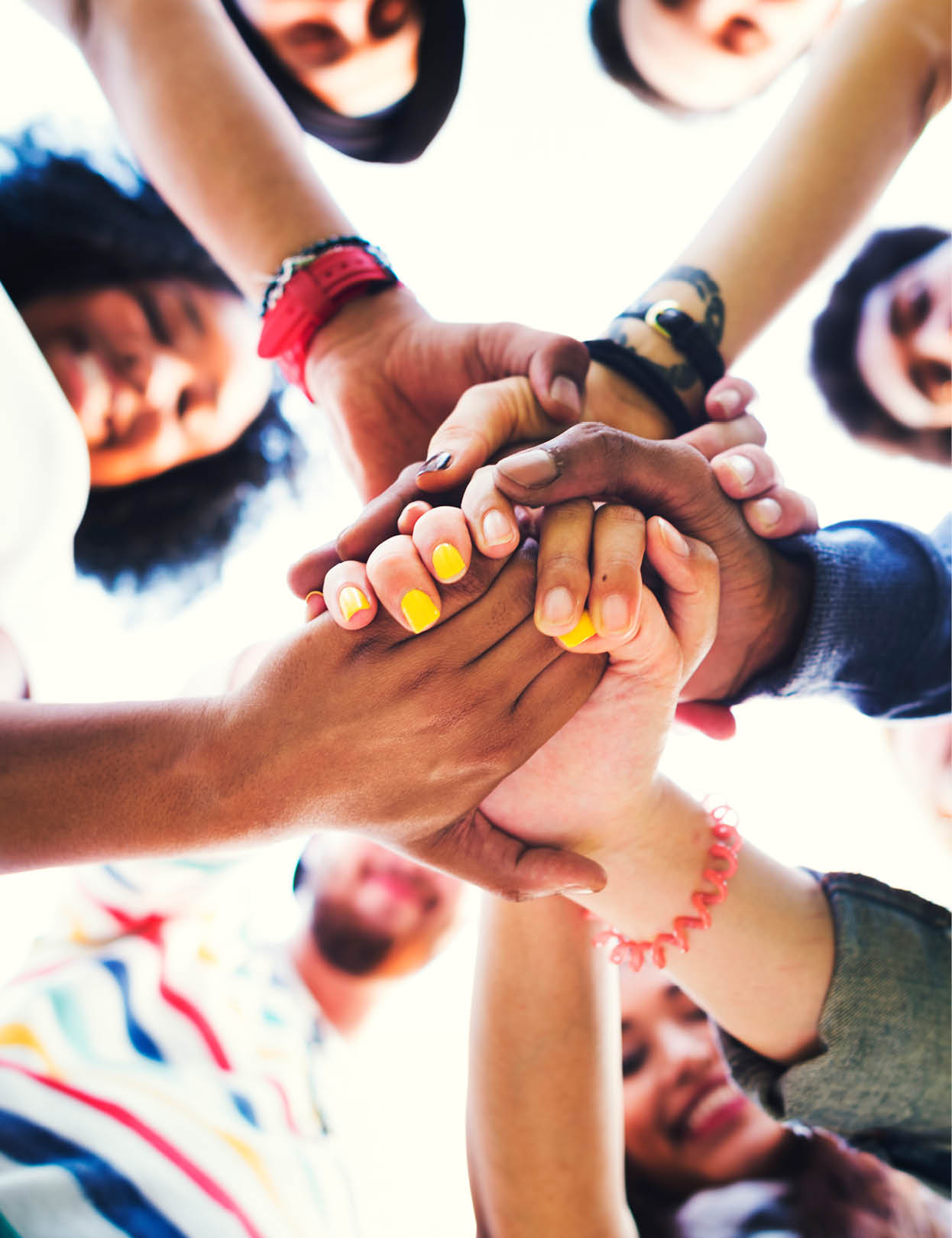 People Friendship Brainstorming Hand Teamwork Concept