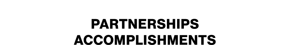 Partnerships Accomplishments