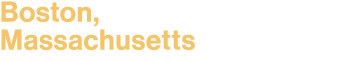 Boston, Massachusetts 
